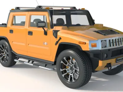 Hummer H 2 Sut 3D model