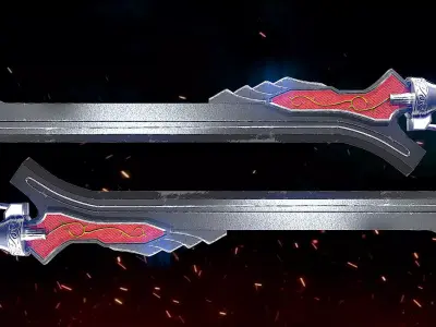 Red Queen Free low-poly 3D model