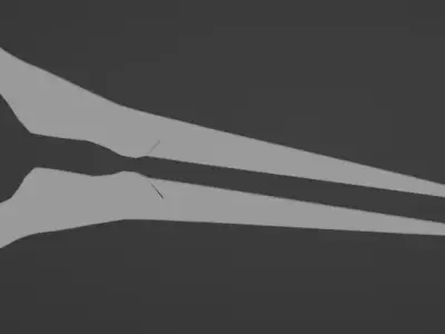 Halo 5 energy Sword 3D model