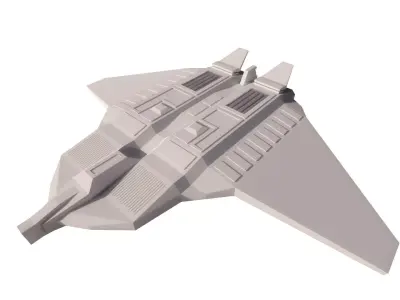 Spaceship-spacecraft-Ultra16 3D model
