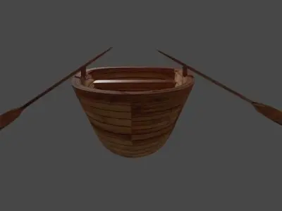 Small Boat 3D model