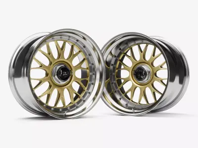 BBS E87 Centerlock Wheels 3D model