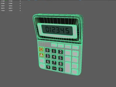 calculator Low-poly 3D model buy
