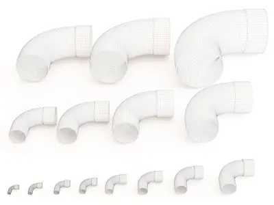 Pipe fitting vol 10 3D model