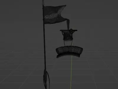 Napoleons Polish Lancer Gear set 3D model