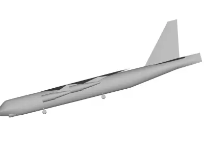 Boeing B-52 Stratofortress 3D model 6