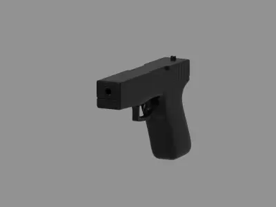 Pistol Gun 3D model order