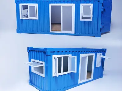 Contener House 3D Printing Model 3D print model