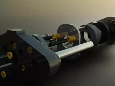 Sheet Metal Punching Machine Free 3D model