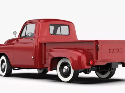Dodge C-3 1955 3D model