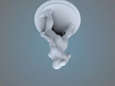 Motivational Gym Decor Statue PM-69 3D print model