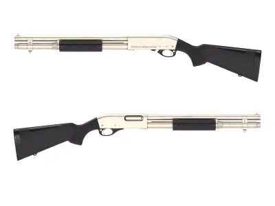 Remington 870 Marine Magnum Low-poly 3D model purchase