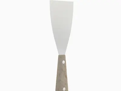 Painter Spatula 02 Low-poly 3D model