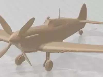 Mk Vb Printable Airplane  3D print model
