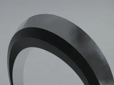 Replicant Tesla ring 3D model