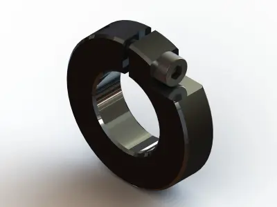 Standard Shaft Collar for Variable Diameter Free 3D model