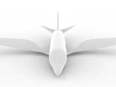 Aircraft 18 3D model