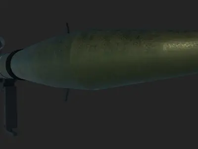 Launcher Gun 3D model