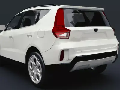 geely vision x6 3D model