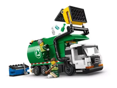 TwindBricks3D - 60495 Recycling Truck 3D print model