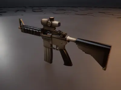 Weapons Kit Props 3D model