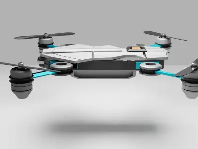 Drone Quadrocopter 3D model