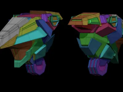 MBX00001 MECHA SUPPLY - BODY 3D model