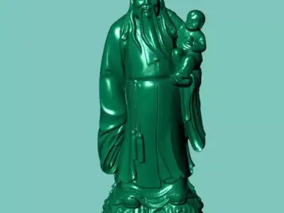 Buddha Models Elevating Spiritual Art in the Digital World 3D print model