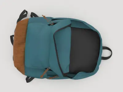 Teen Backpack 3D model purchase
