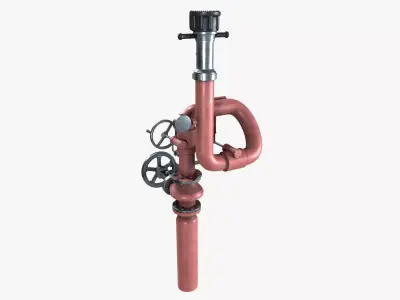 Fire Monitor 3D model