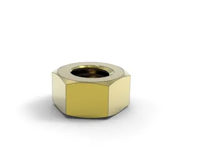Hex Nut Free 3D print model