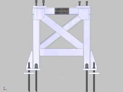 26373-ROBOT BASE BX130X-950 3D model