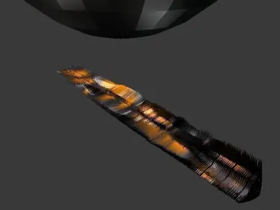 flying aircraft 3D model