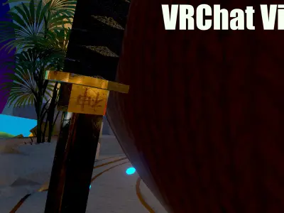 VRChat Katana Stylized Sword Poiyomi Shader Free low-poly 3D model purchase