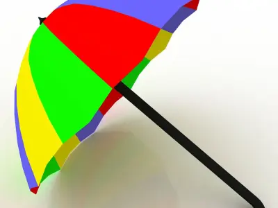 umbrella 3D model purchase