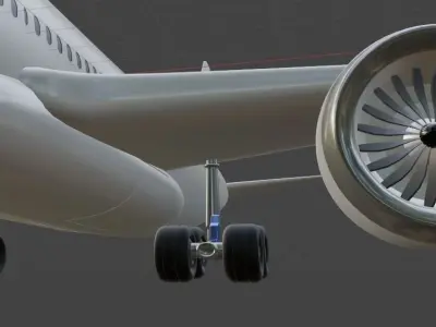 Boeing 787 Dreamliner 3D model buy
