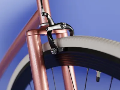 Classic Bike 3D model purchase