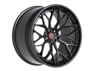 AL13 Carbon Series CF-R80 Duoblock Wheel 3D model
