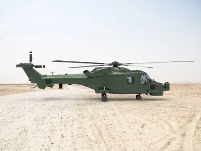AgustaWestland AW159 3D model buy
