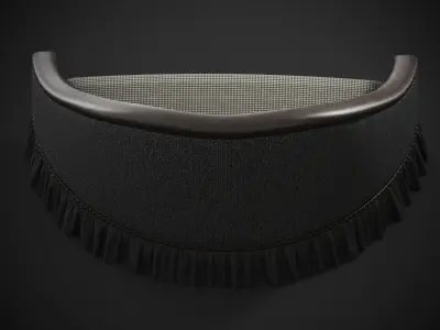 Antique sofa  3D model