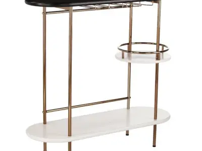 Indiana Bar Wine Storage 3D model