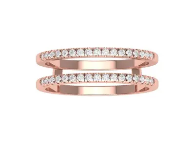 Wedding Ring 3D print model 61