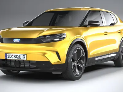 Ford Capri 2025 3D model
