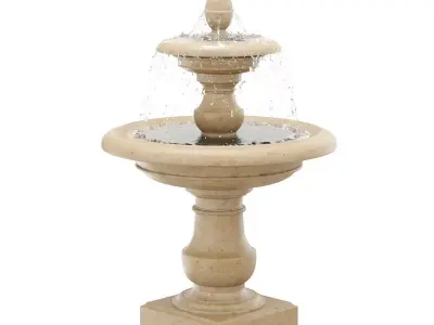 Campania Caterina Fountain FT-192 3D model