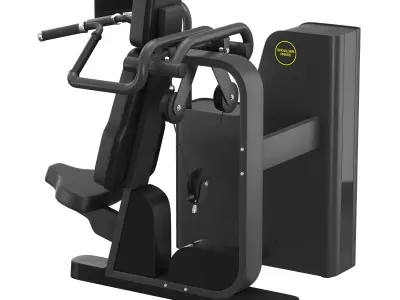 Biostrength Shoulder Press 3D model