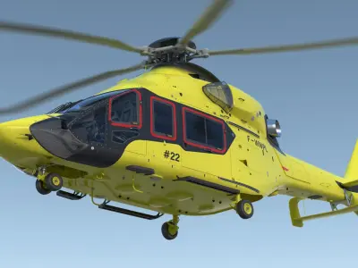 Airbus H160 3D model