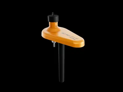 Nemesis Ultra Caravan and trailer wheel lock 3D model