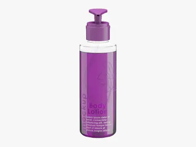 Body Lotion 6 3D model
