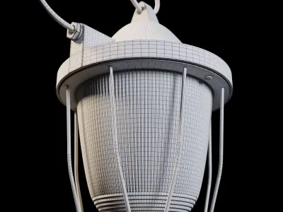 Industrial lamp S-200 3D model