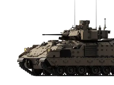 M3A3 bradley 3D model purchase